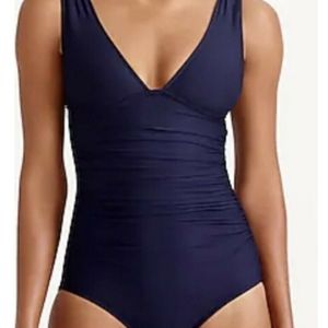 J. CREW • Ruched Femme One-piece Swimsuit Sz 20